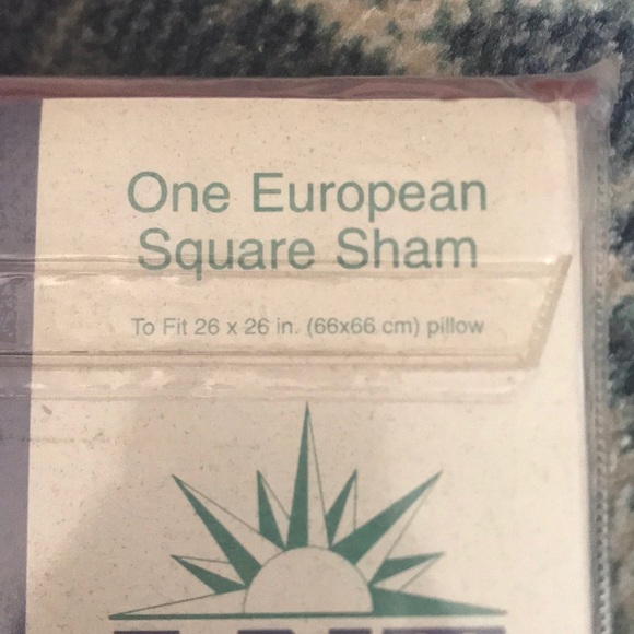 Woven Damask European Square Sham - Picture 5 of 6